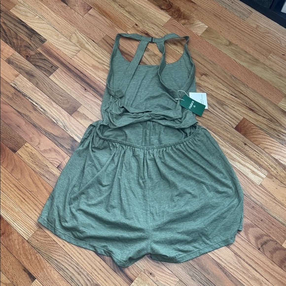 NWT Halara Pocket 2-in-1 Romper-Easy Peezy Edition Size XL Light Green - Picture 9 of 13